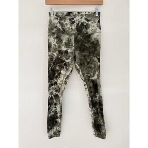 Lululemon Womens Align HR Legging Sz 8 Green Diamond Dye